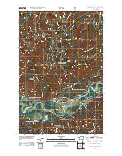 Purcell Mountain 2011 topographic map thumbnail