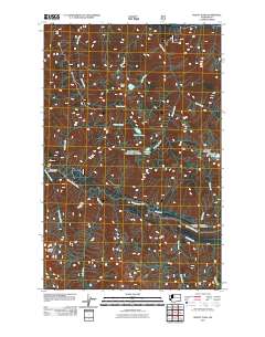 Mount Pugh 2011 topographic map thumbnail