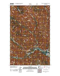 Robinson Mountain 2011 topographic map thumbnail
