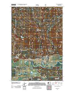 Randle 2011 topographic map thumbnail