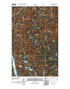 Scotchman Lake 2011 topographic map thumbnail