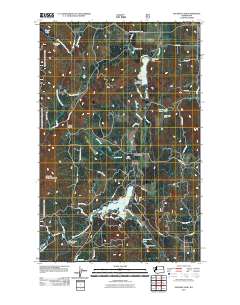 Sacheen Lake 2011 topographic map thumbnail