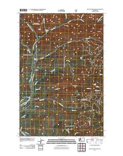 Red Top Mountain 2011 topographic map thumbnail