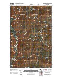 Thirteenmile Creek 2011 topographic map thumbnail