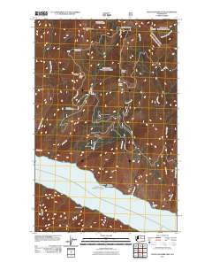 South Navarre Peak 2011 topographic map thumbnail