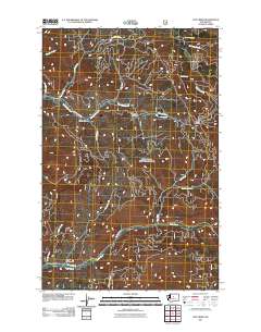 Van Creek 2011 topographic map thumbnail