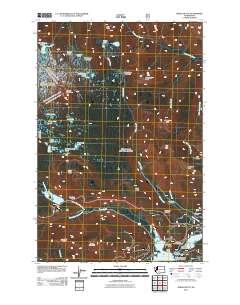 Spiral Butte 2011 topographic map thumbnail
