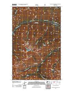 Silver Star Mountain 2011 topographic map thumbnail