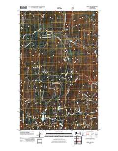 Swan Lake 2011 topographic map thumbnail