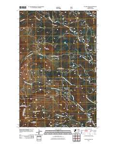 Tacoma Peak 2011 topographic map thumbnail
