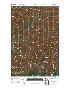 Stequaleho Creek 2011 topographic map thumbnail