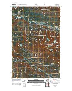 Verlot 2011 topographic map thumbnail