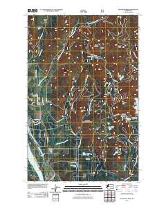 Skookum Creek 2011 topographic map thumbnail