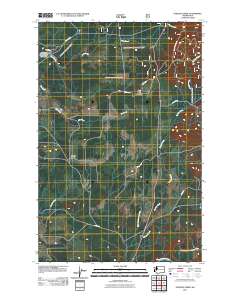 Stevens Creek 2011 topographic map thumbnail