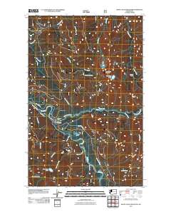 White Chuck Mountain 2011 topographic map thumbnail