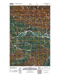 Winfield Creek 2011 topographic map thumbnail
