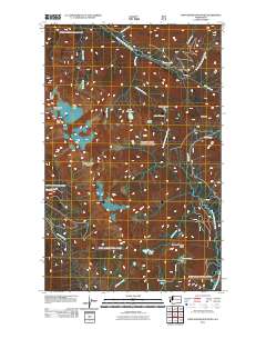Twin Sisters Mountain 2011 topographic map thumbnail