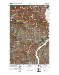 Azwell 2011 topographic map thumbnail