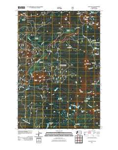 Lone Butte 2011 topographic map thumbnail
