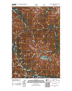 McGregor Mountain 2011 topographic map thumbnail
