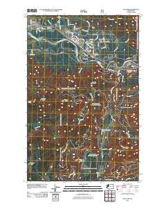 Gold Bar 2011 topographic map thumbnail