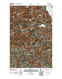 Lost Lake 2011 topographic map thumbnail