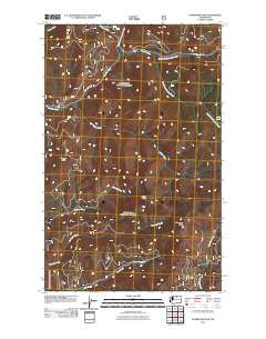 Pearrygin Peak 2011 topographic map thumbnail