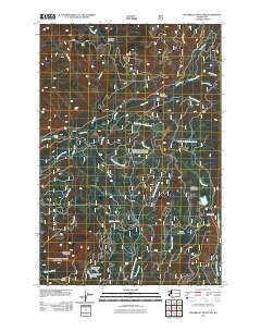 Steamboat Mountain 2011 topographic map thumbnail