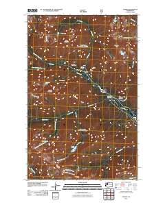 Gilbert 2011 topographic map preview