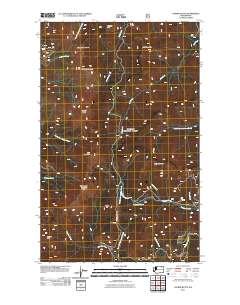 Copper Butte 2011 topographic map thumbnail