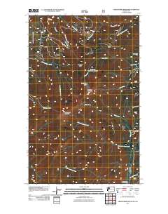 Abercrombie Mountain 2011 topographic map thumbnail