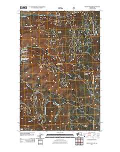 Thrapp Mountain 2011 topographic map thumbnail