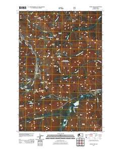 Norse Peak 2011 topographic map thumbnail