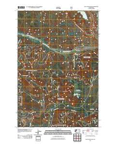 Goat Mountain 2011 topographic map thumbnail