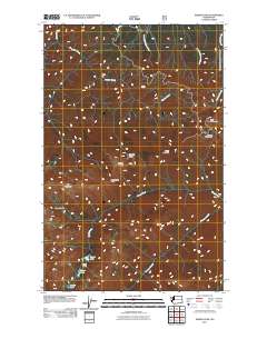 Maiden Peak 2011 topographic map thumbnail