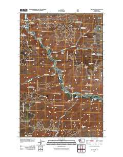 Ardenvoir 2011 topographic map thumbnail