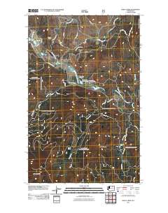 Bailey Creek 2011 topographic map thumbnail