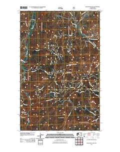 Bear Mountain 2011 topographic map thumbnail