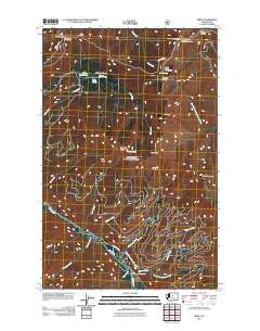 Brief 2011 topographic map thumbnail