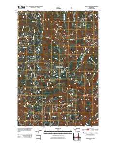 French Butte 2011 topographic map thumbnail