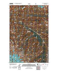 Gamma Peak 2011 topographic map thumbnail