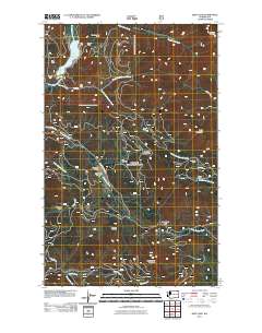 Deep Lake 2011 topographic map thumbnail