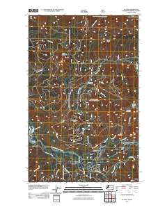 Glacier 2011 topographic map thumbnail