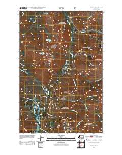 Davis Peak 2011 topographic map thumbnail