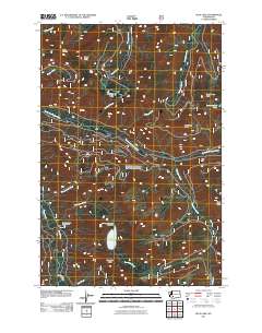 Blue Lake 2011 topographic map thumbnail