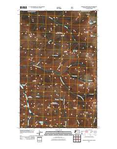 Ashnola Mountain 2011 topographic map thumbnail