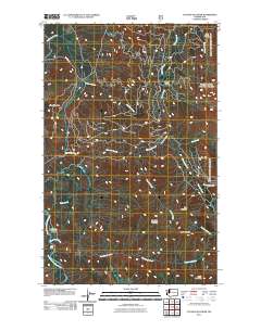 Cavanaugh Creek 2011 topographic map thumbnail
