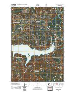 Cedar Flats 2011 topographic map thumbnail
