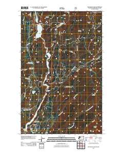 Boundary Dam 2011 topographic map thumbnail