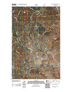 Chiliwist Valley 2011 topographic map thumbnail